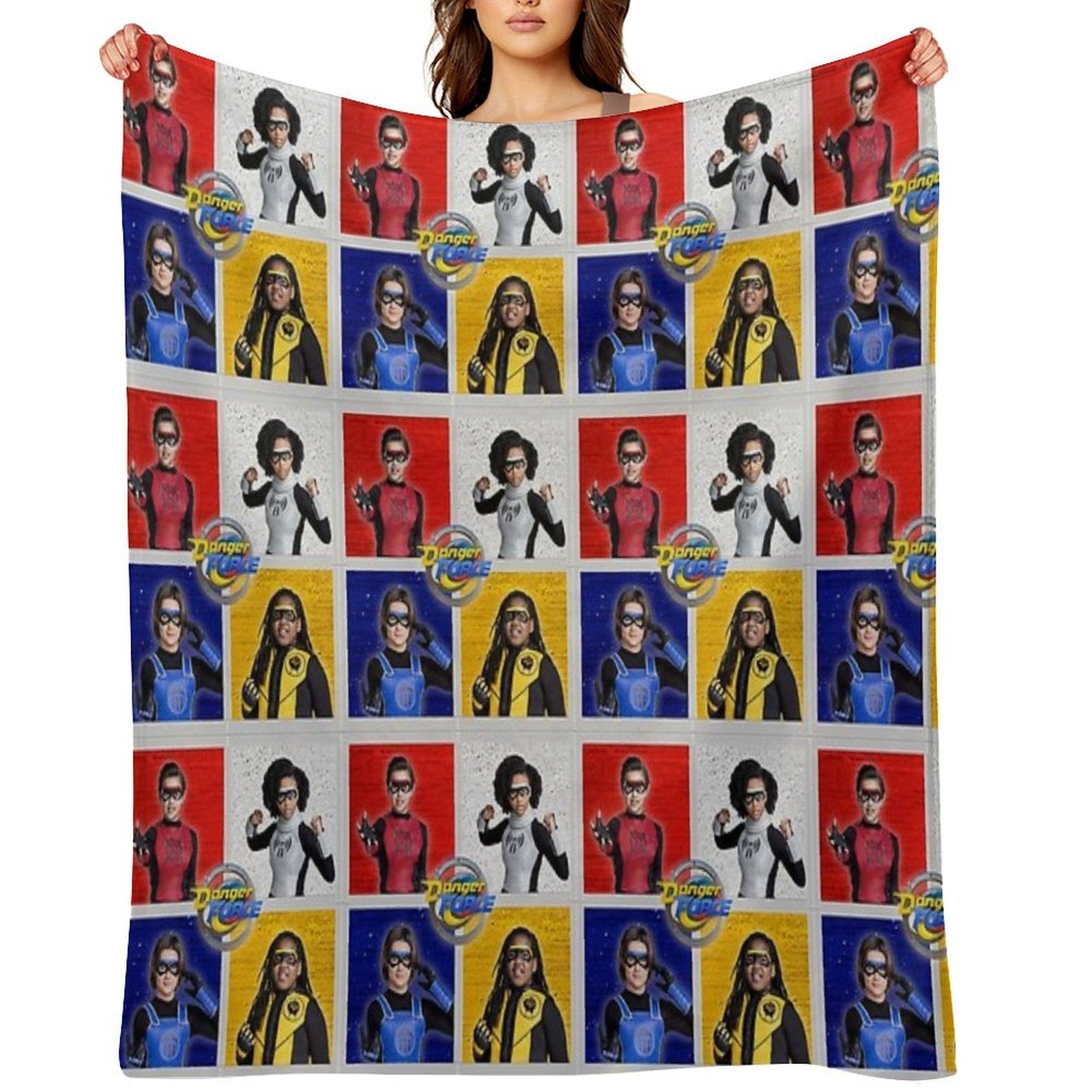 Danger Force Squad Eco-conscious Throw Blanket