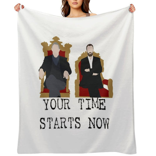 Your Time Starts Now. Taskmaster Easy Care Throw Blanket