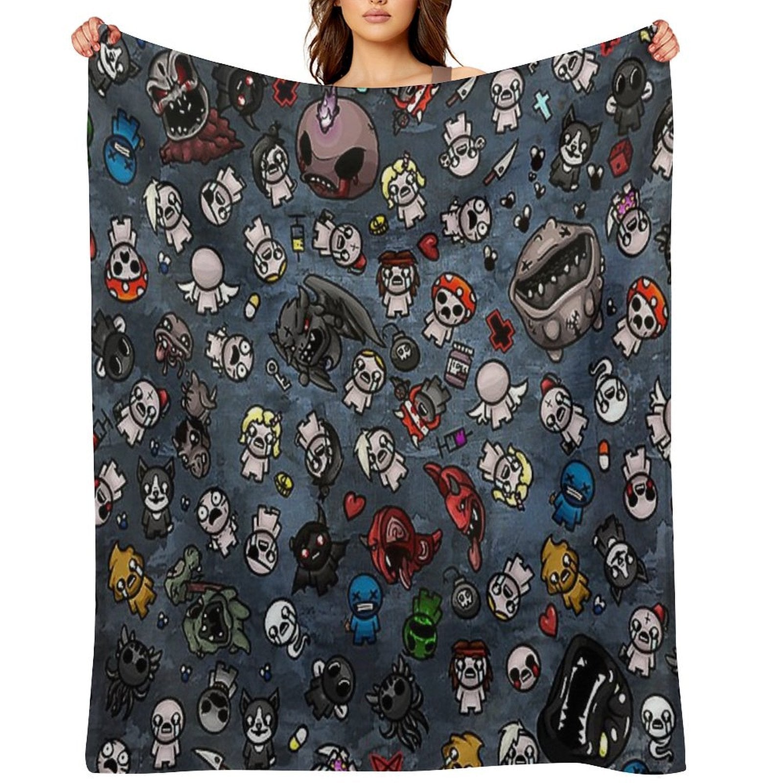 Binding of Isaac Durable Throw Blanket