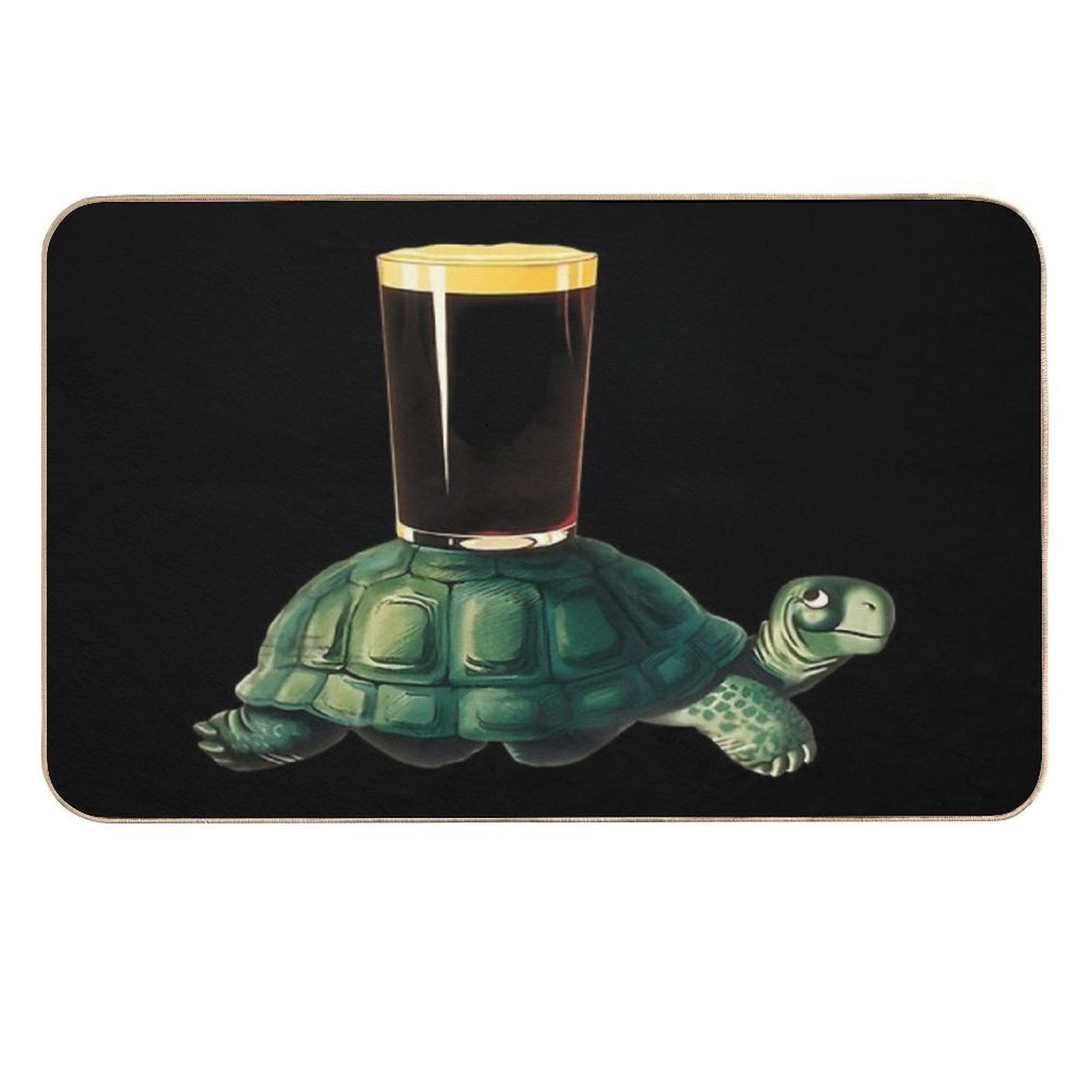 Guinness Turtle  Absorbent Bath Mat