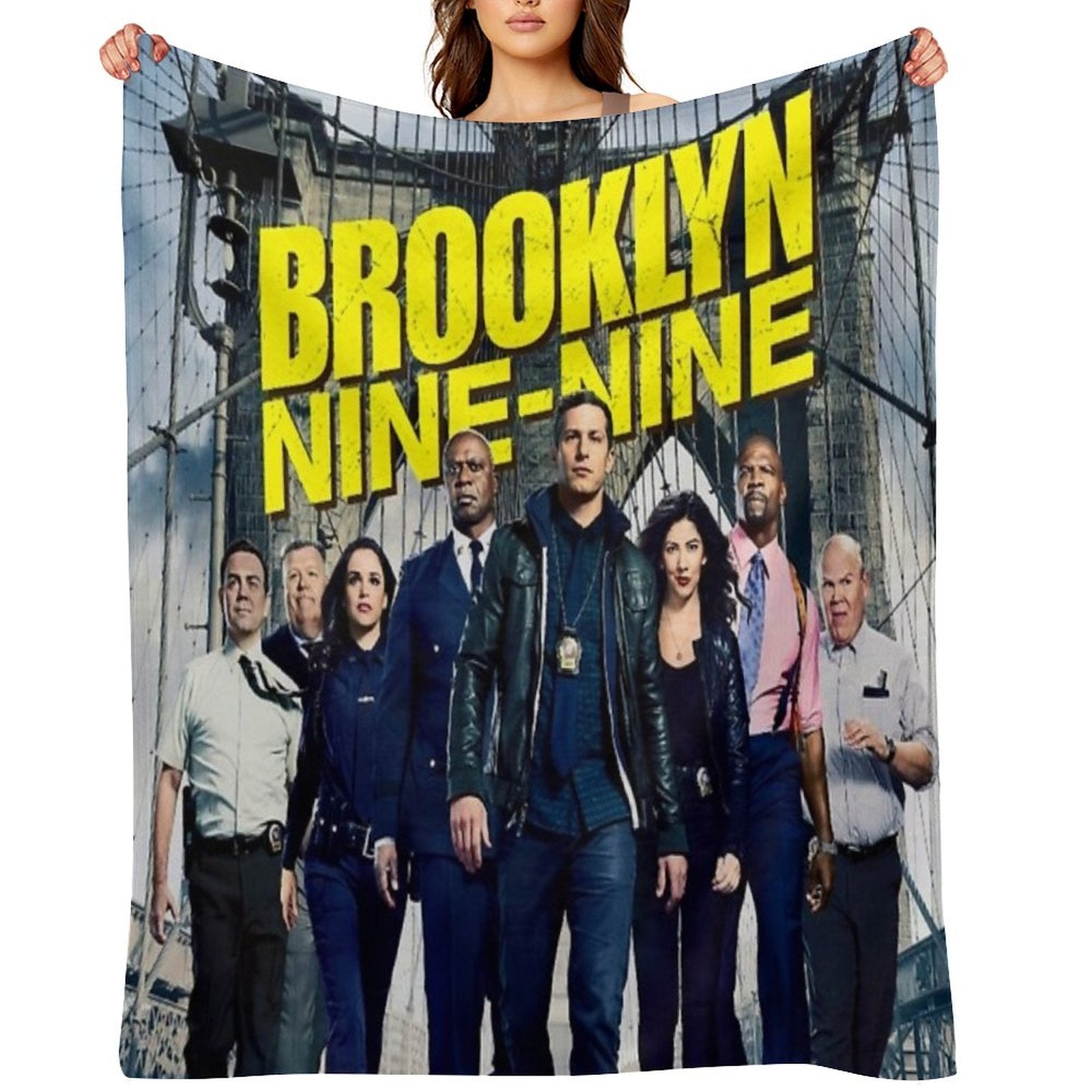 Brooklyn Nine Shrink-resistant Throw Blanket