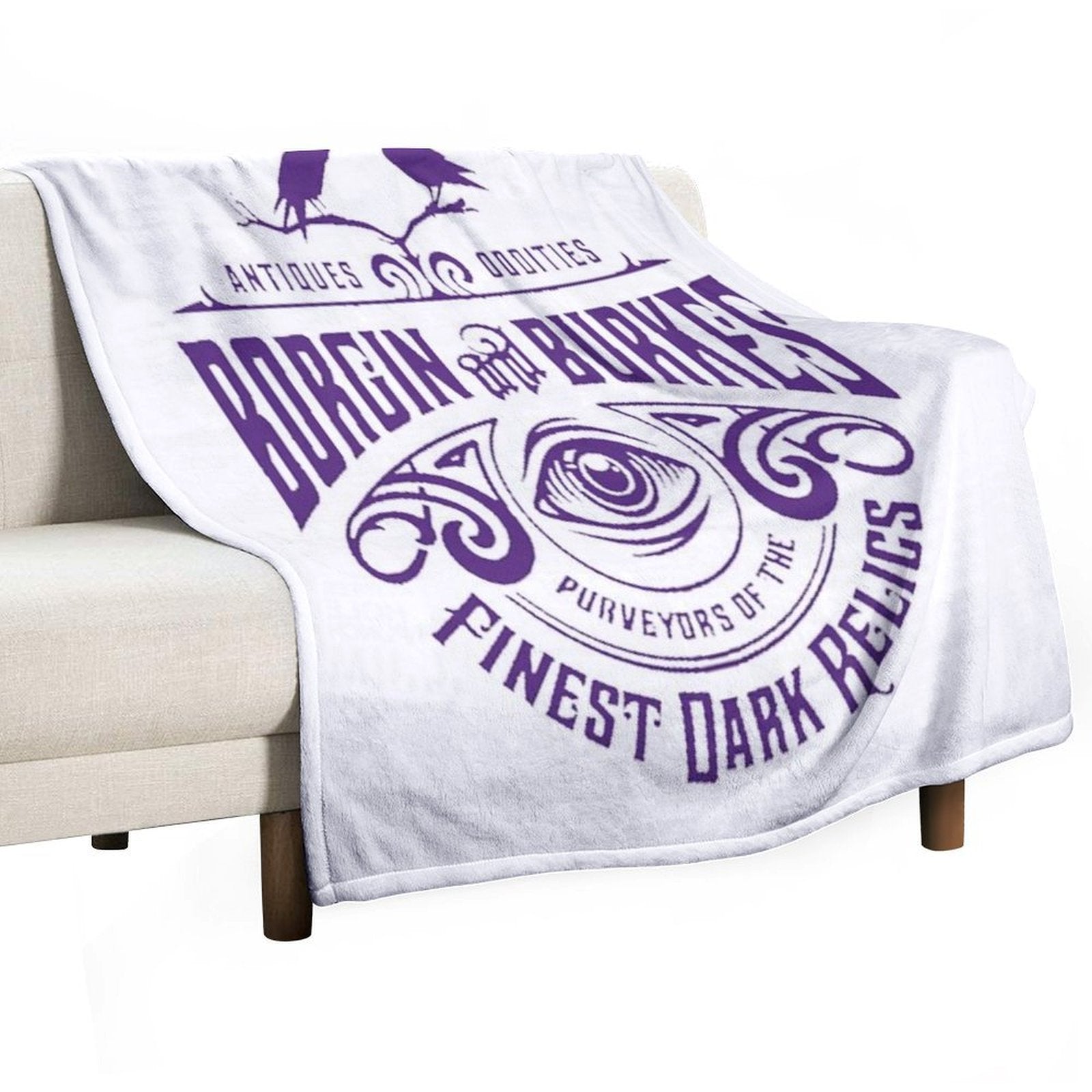 Borgin N Burkes Eco-conscious Throw Blanket