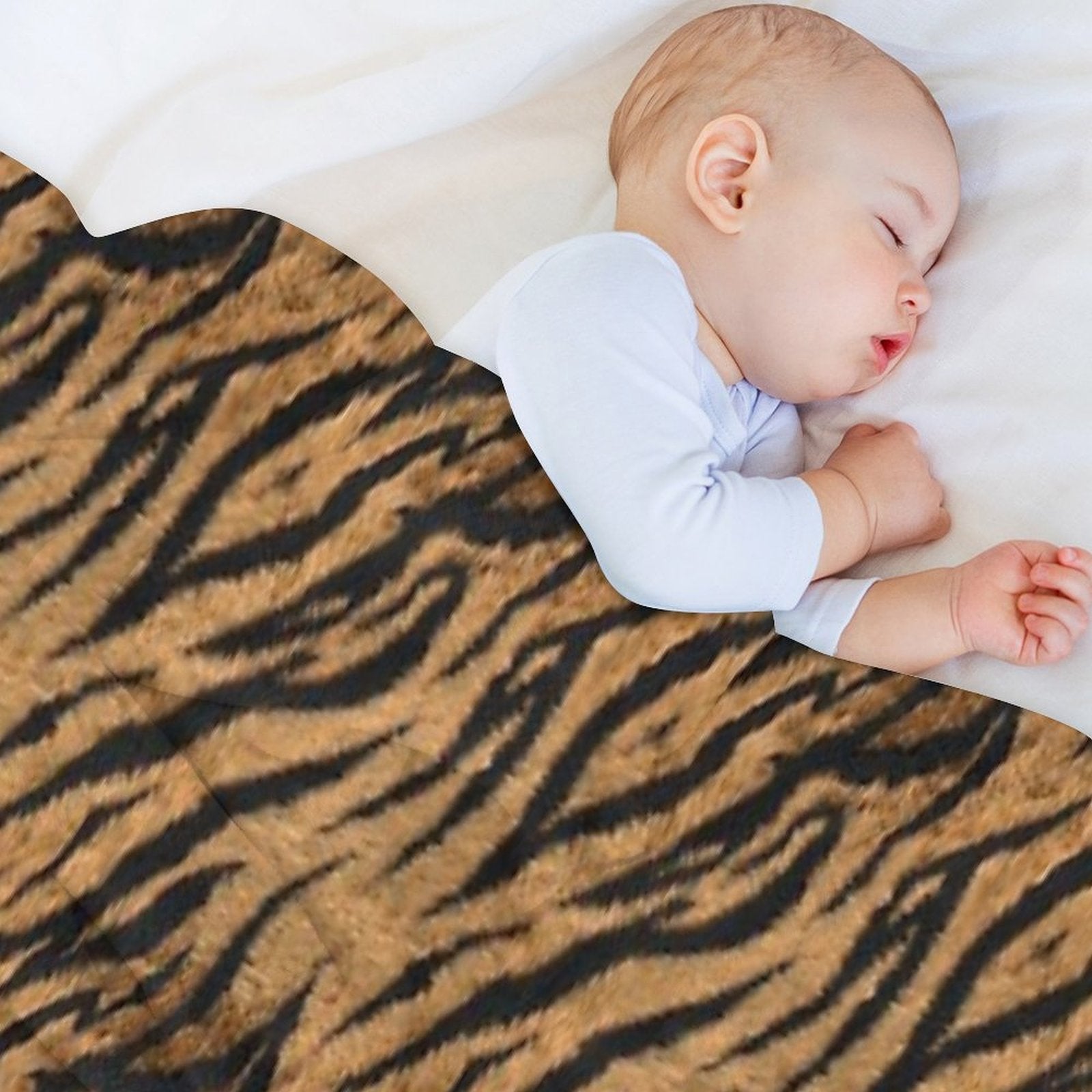 Tiger Skin Gift-ready Throw Blanket