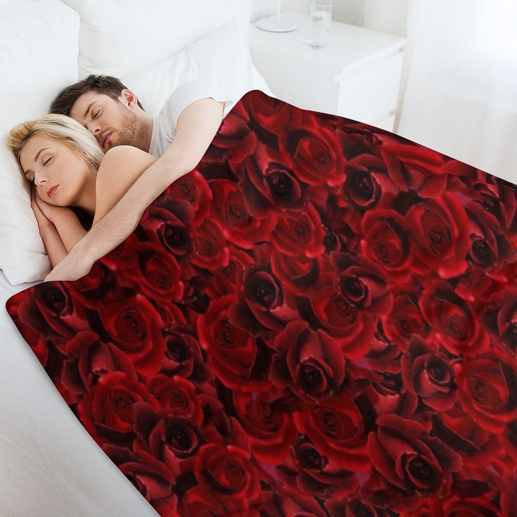 Scarlet Mischief Lightweight Throw Blanket