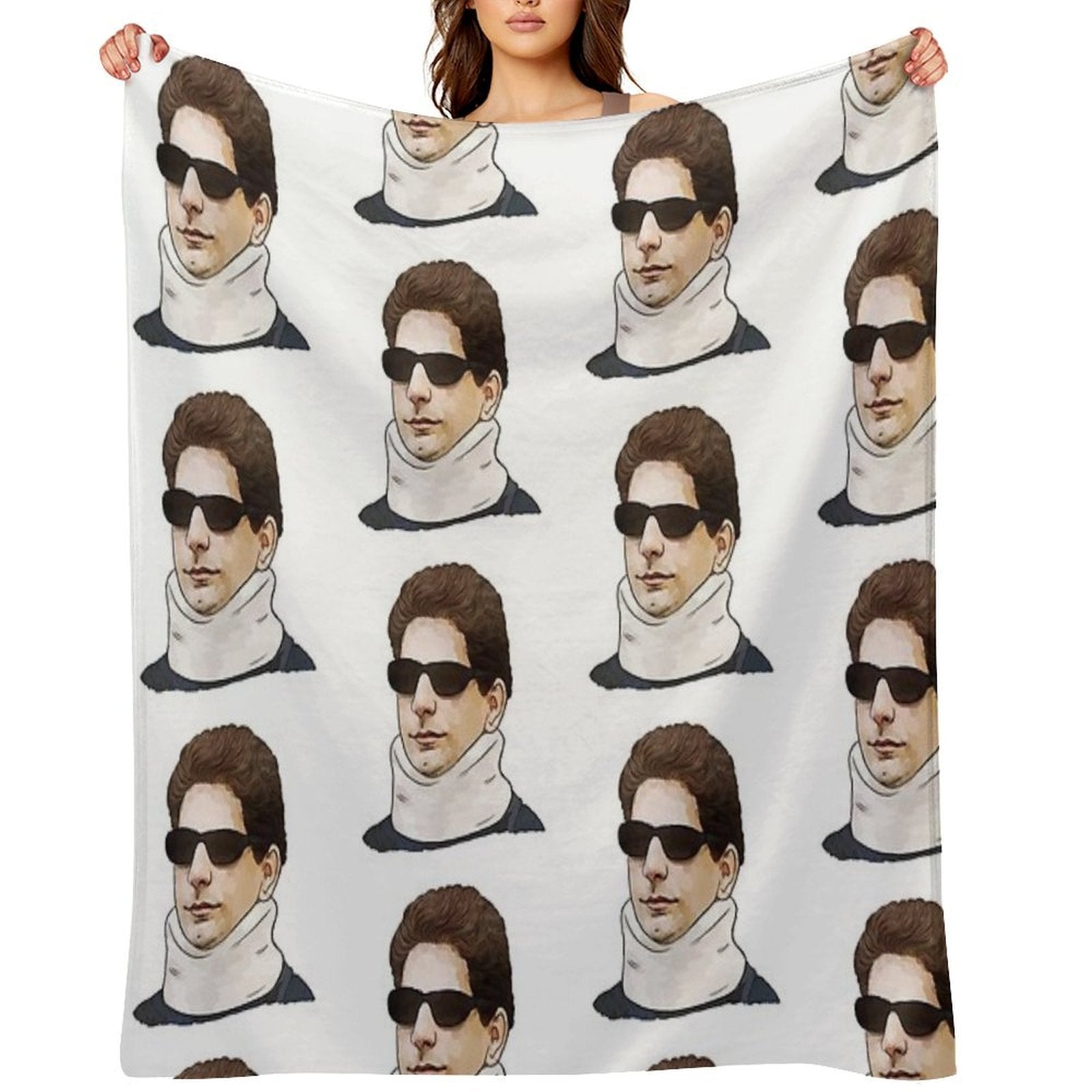 Chrissy Plush Throw Blanket