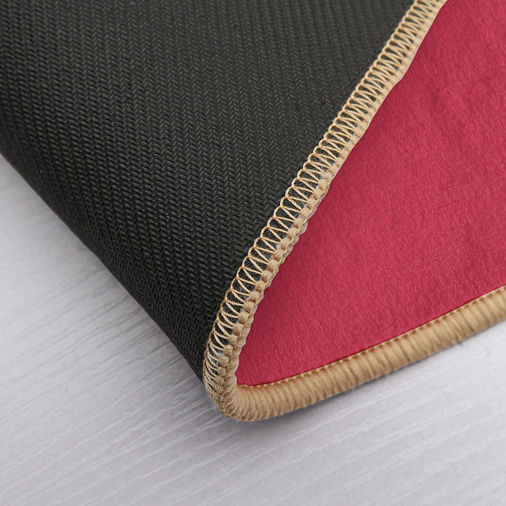 Raspberry Color  Odorless Bath Mat