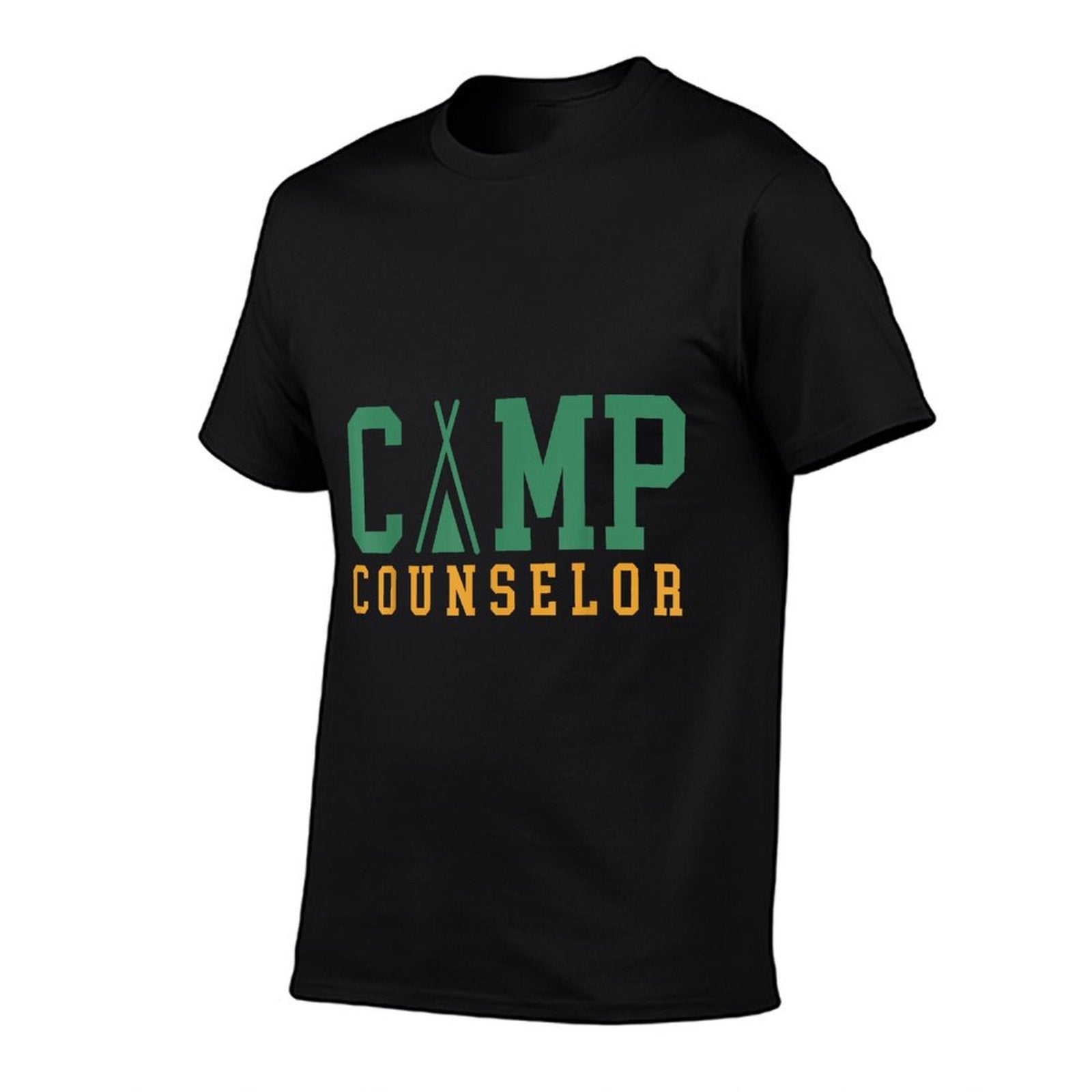 Camping Summer Camp Counselor Staff Director Camper  Wrinkle-resistant T-Shirt