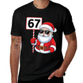 67 Meme Six Seven Christmas  Easy-care T-Shirt