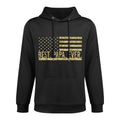 Mens Best Papa Ever USA American Camo Papa Father's Day Moisture-Wicking Hoodie