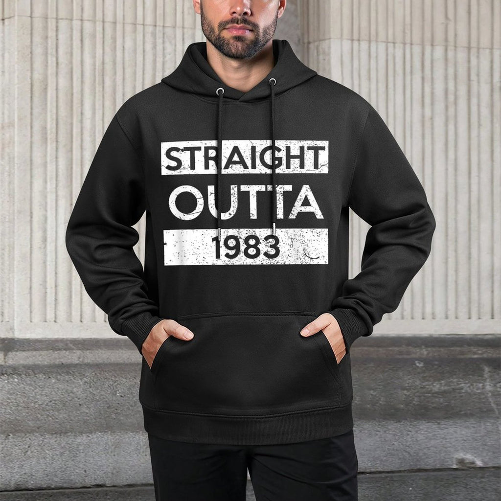 35th Birthday Funny Age 35 For Born In 1983 Relaxed Fit Hoodie