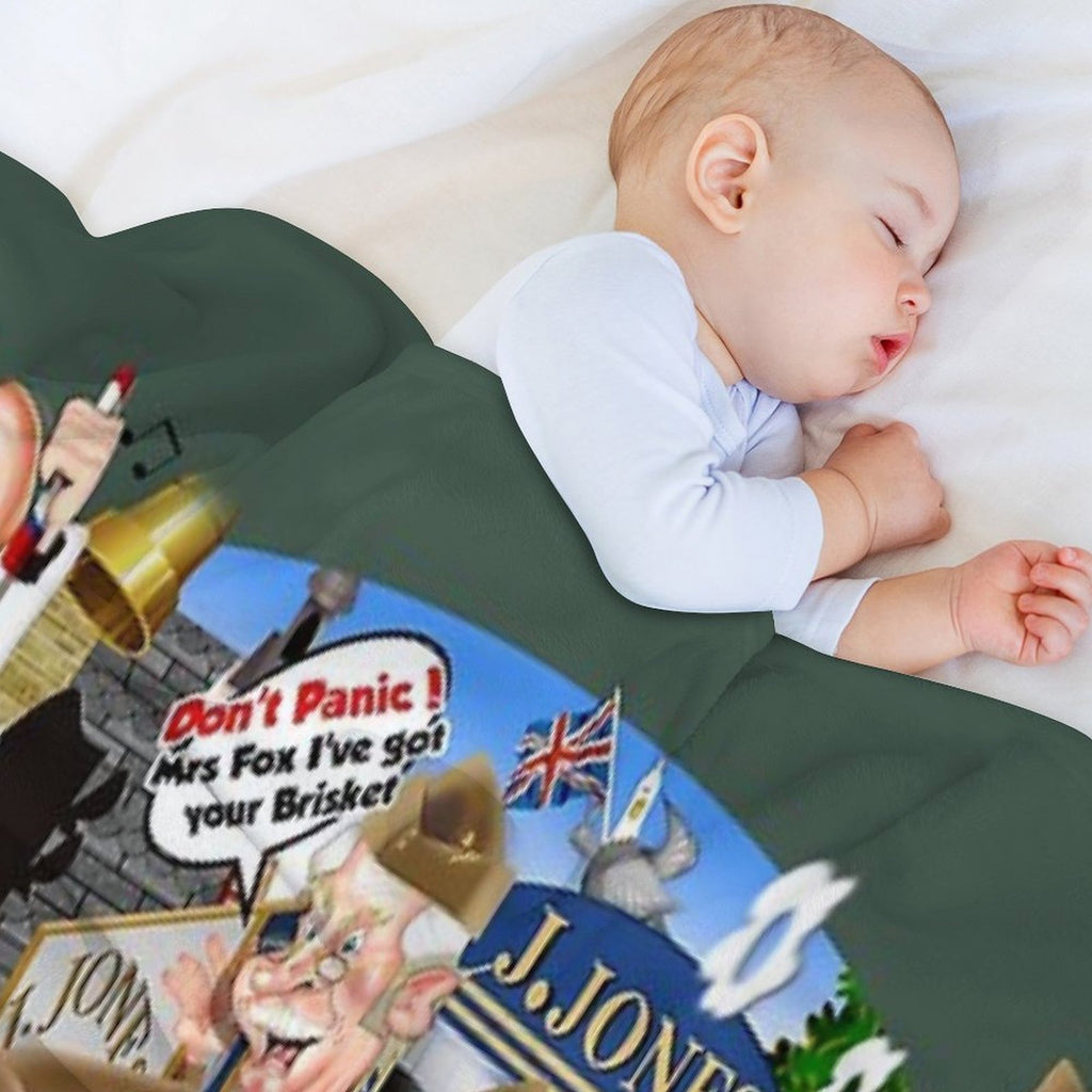Dads Army Collective Shrink-resistant Throw Blanket