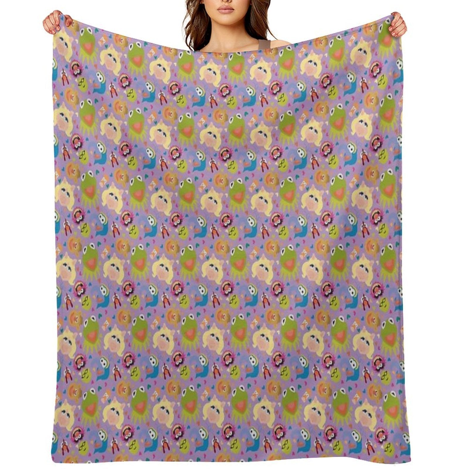 Muppetmania Shrink-resistant Throw Blanket