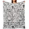 Billie Eilish Gift-ready Throw Blanket