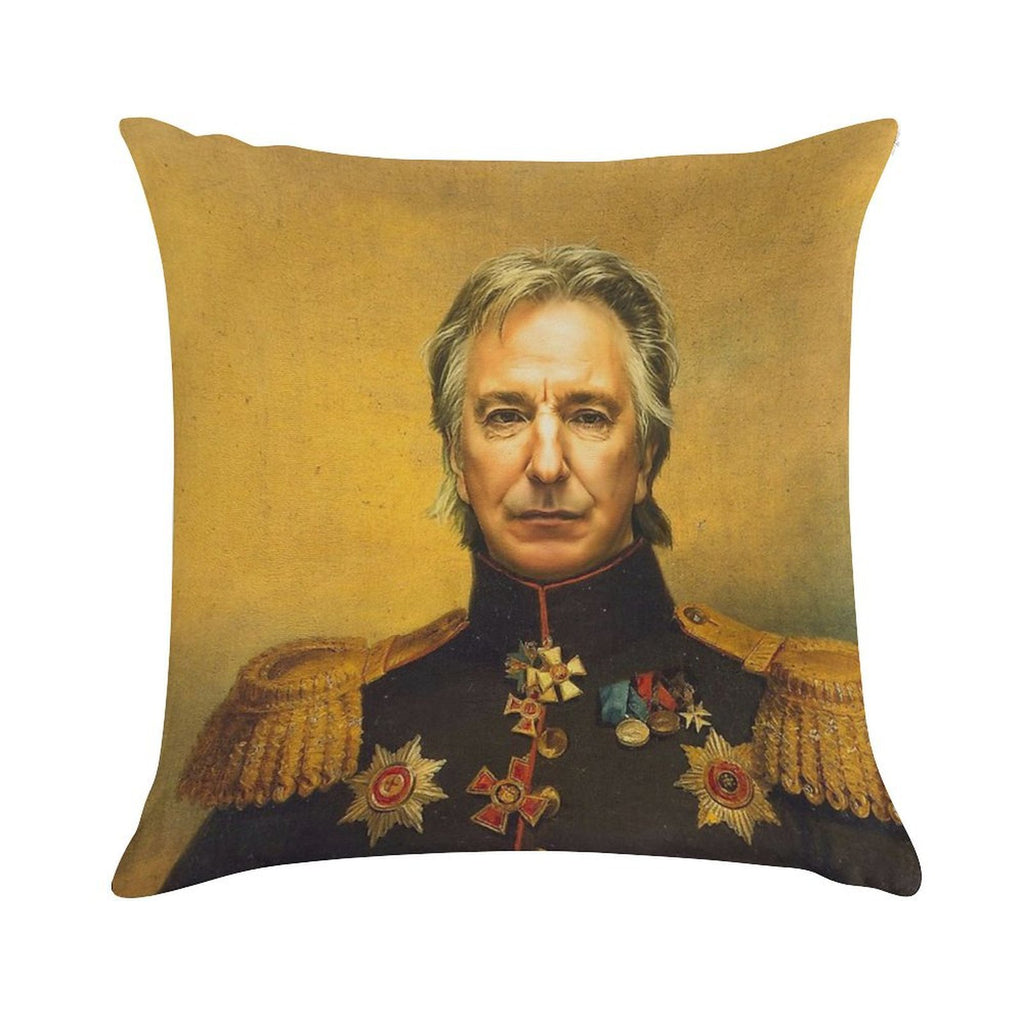 Alan Rickman - Replaceface Soft Style Accent Throw Pillow