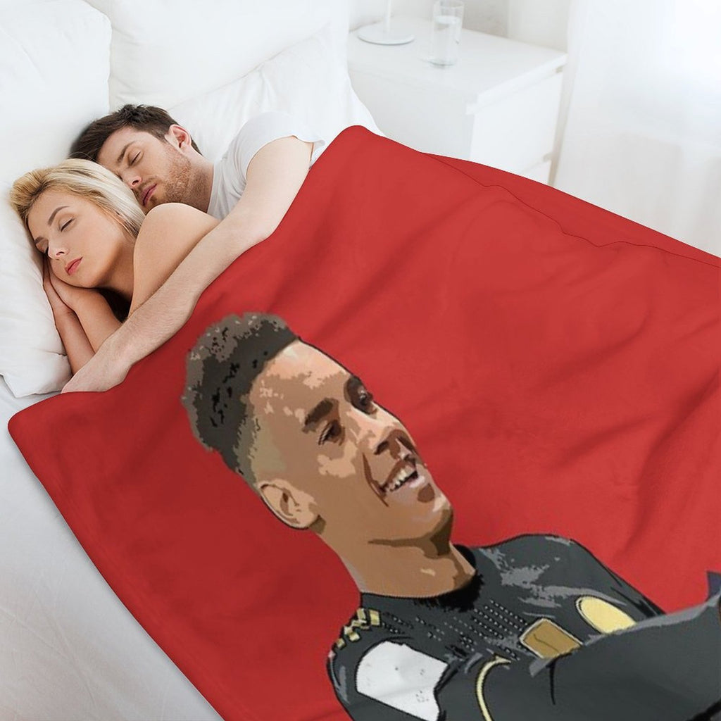 Jamal Musiala Shrink-resistant Throw Blanket