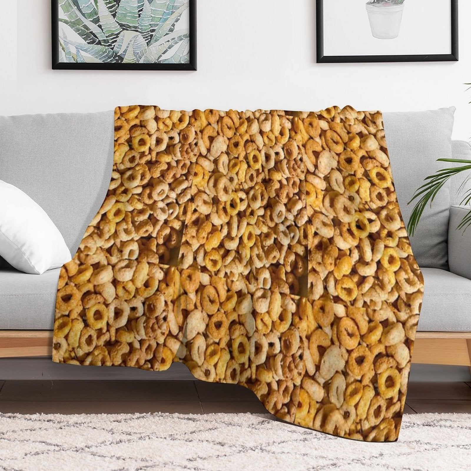 Cheerios Compact Throw Blanket