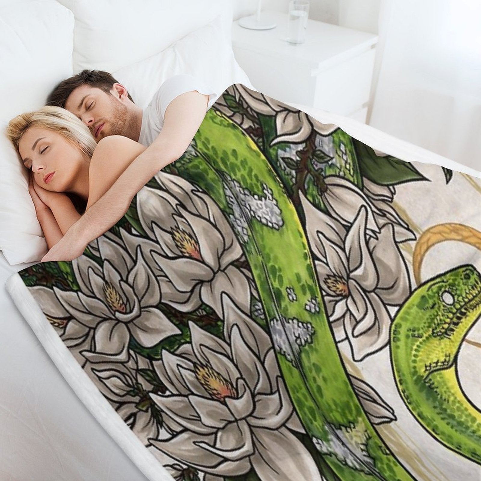 Snake Versatility Throw Blanket