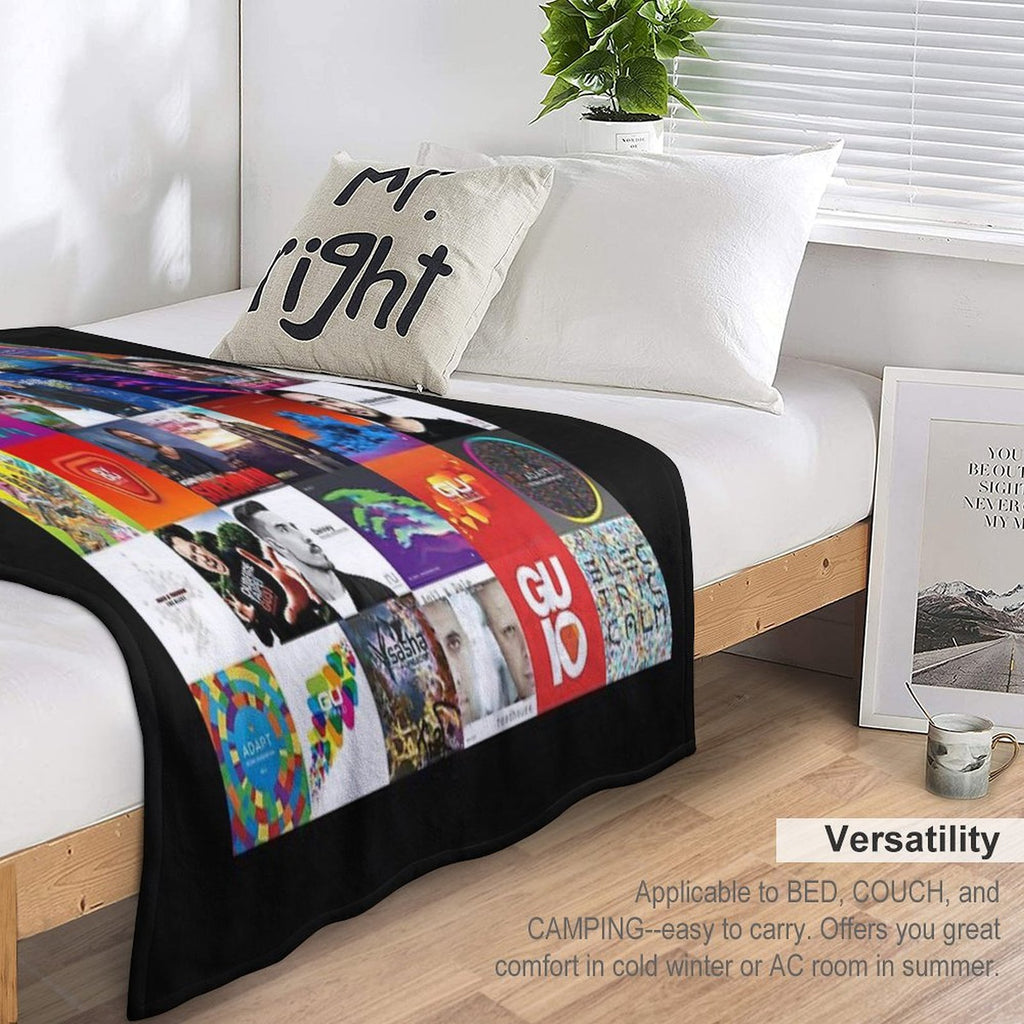 All Global Underground Discography Quick-dry Throw Blanket