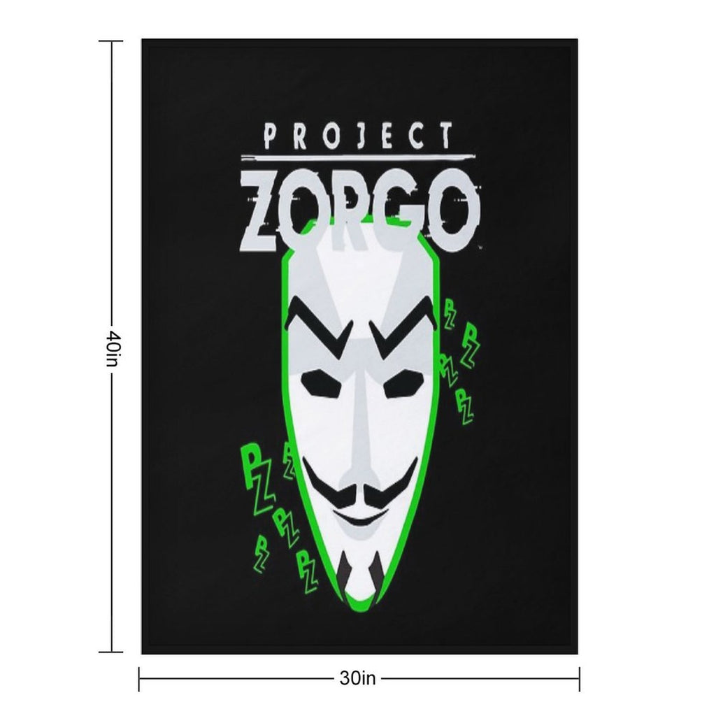 Cool Zorgo Anonymous Mask  Coder Gift Lover Easy Care Throw Blanket