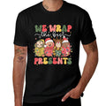 Christmas Labor  Delivery Nurse Lat - Unisex Adults, Black, Small,, Cotton Blend, Crew Neck, Themed Novelty, Holiday, LD Nurse,  Affordable Price T-Shirt