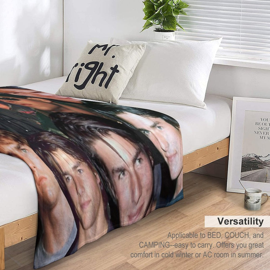 Tom Cruise Plush Throw Blanket