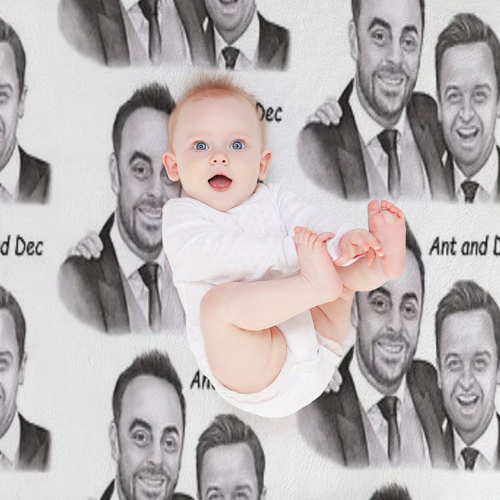 Ant And Dec Lightweight Throw Blanket