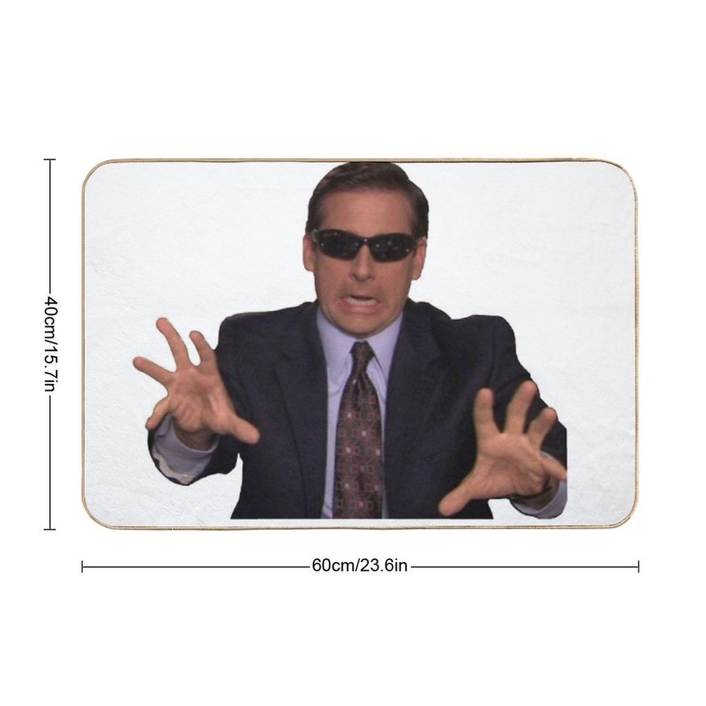 Blind Guy Mcsqueezy - Michael Scott  High-Traffic Bath Mat