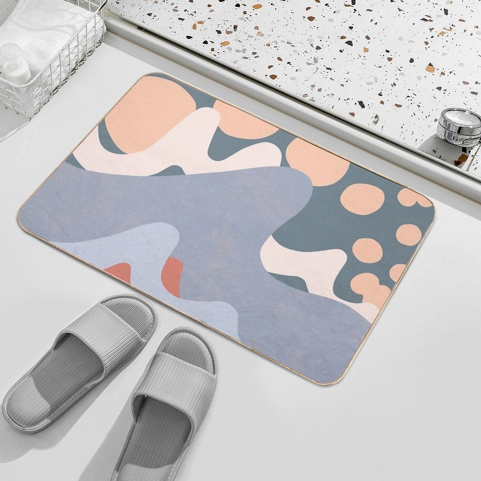 Waves 10  Odorless Bath Mat
