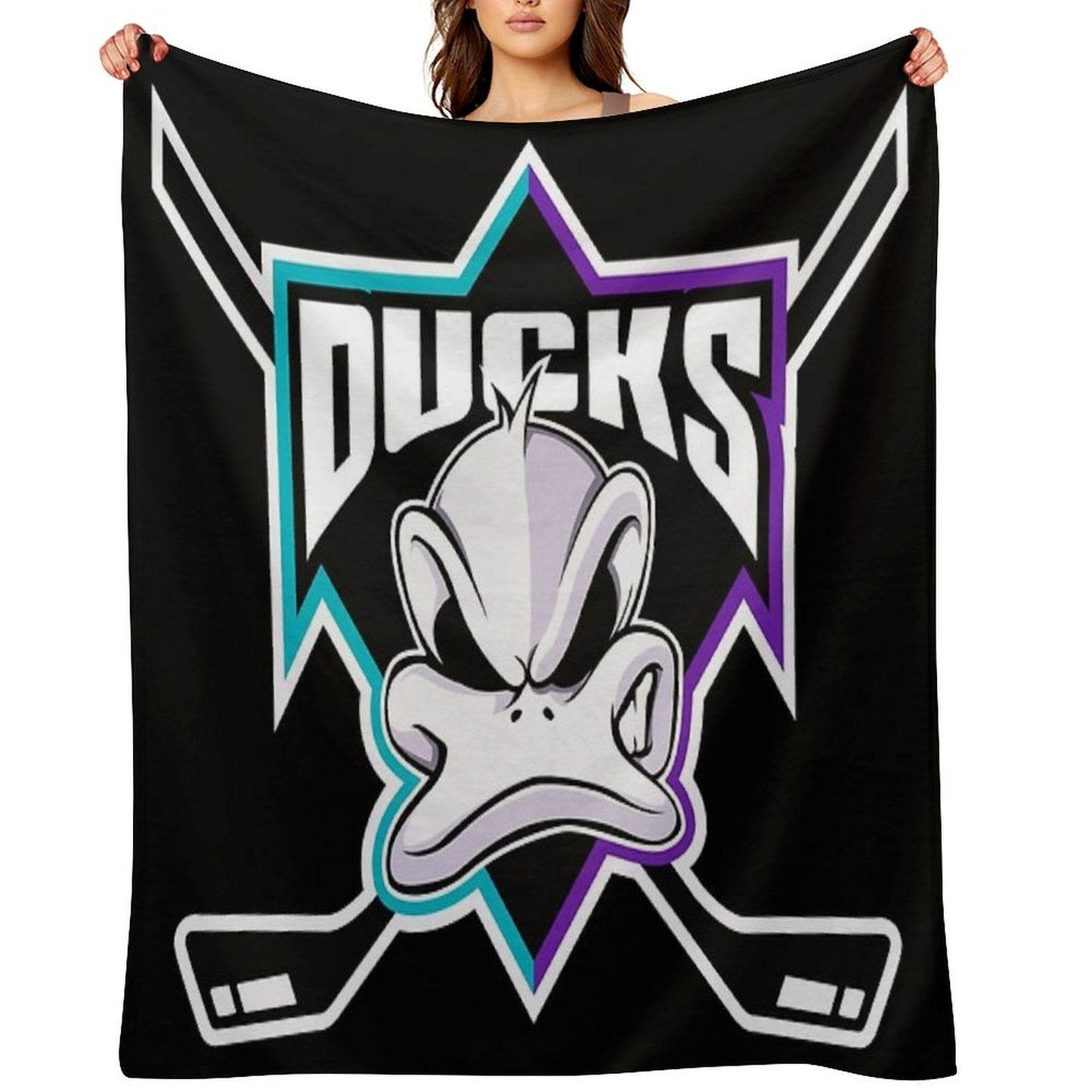 Mighty Ducks Reboot Machine-washable Throw Blanket