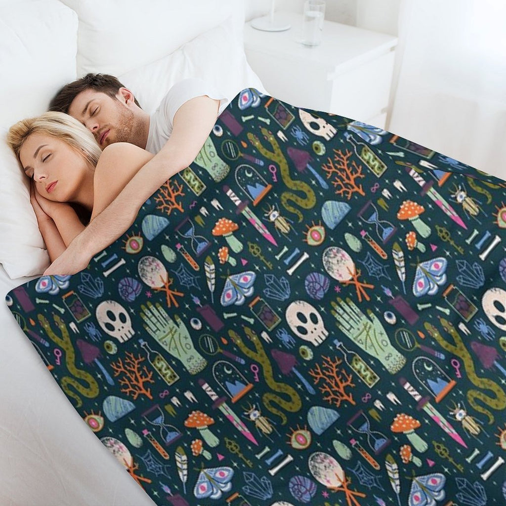 Curiosities Easy Care Throw Blanket