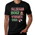 Hallelujah Holy Where Is Pain Relief Funny Christmas Comfortable T-Shirt