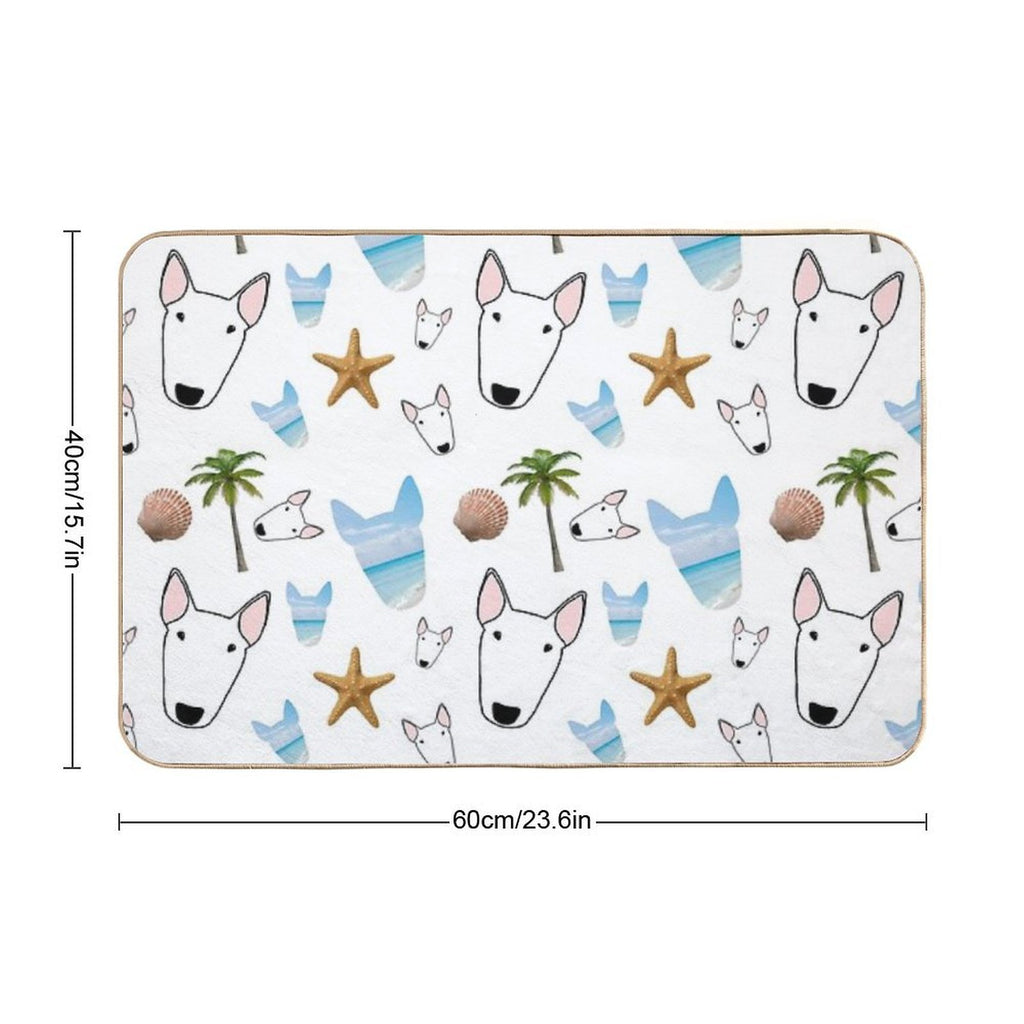 Maldives Bully  Absorbent Bath Mat