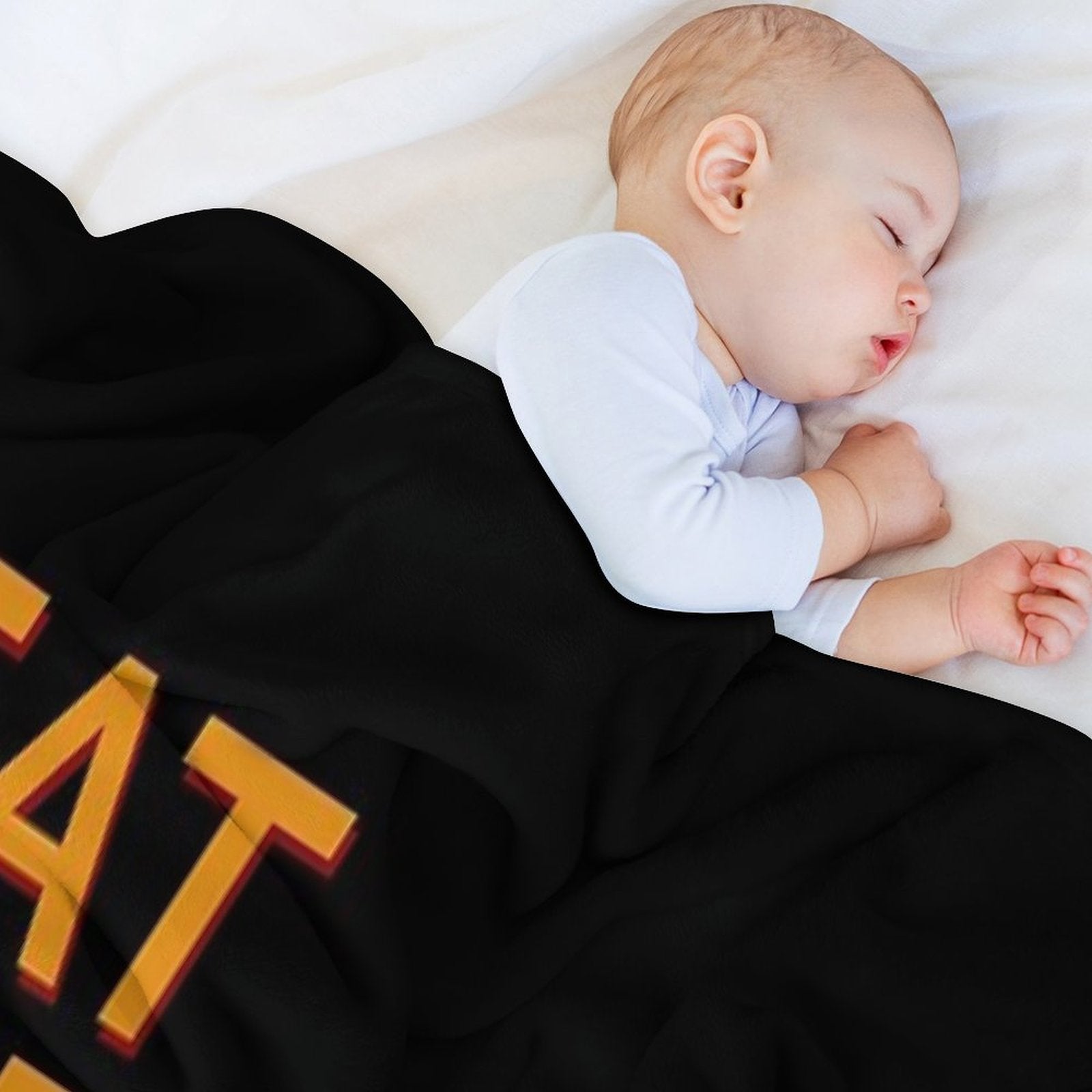 Eat Sleep Cricket Repeat Sports Athlete Cricketer Compact Throw Blanket
