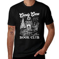 Bookish Christmas Candy Cane Book Club Librarian Winter Comfortable T-Shirt