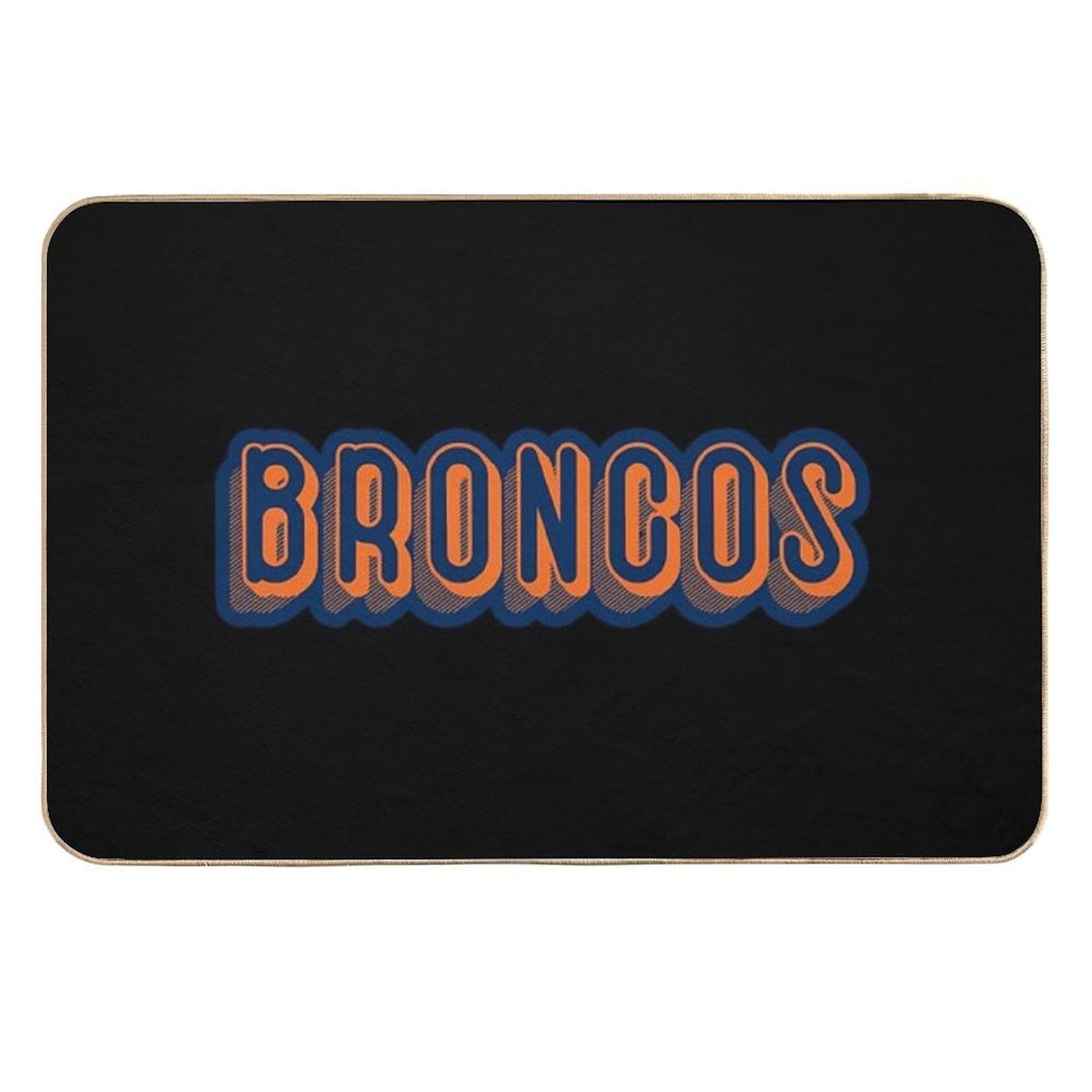 Denver Broncos  Absorbent Bath Mat