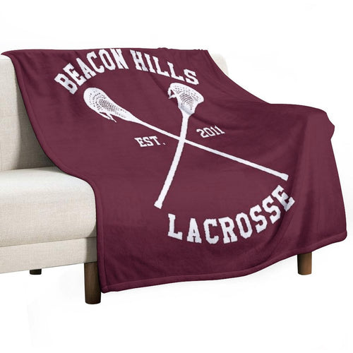 Beacon Hills Lacrosse - Teen Wolf Multi-functional Throw Blanket