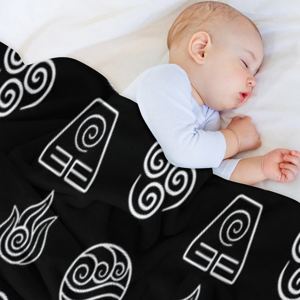 Avatar - The Four Elements Gift-ready Throw Blanket