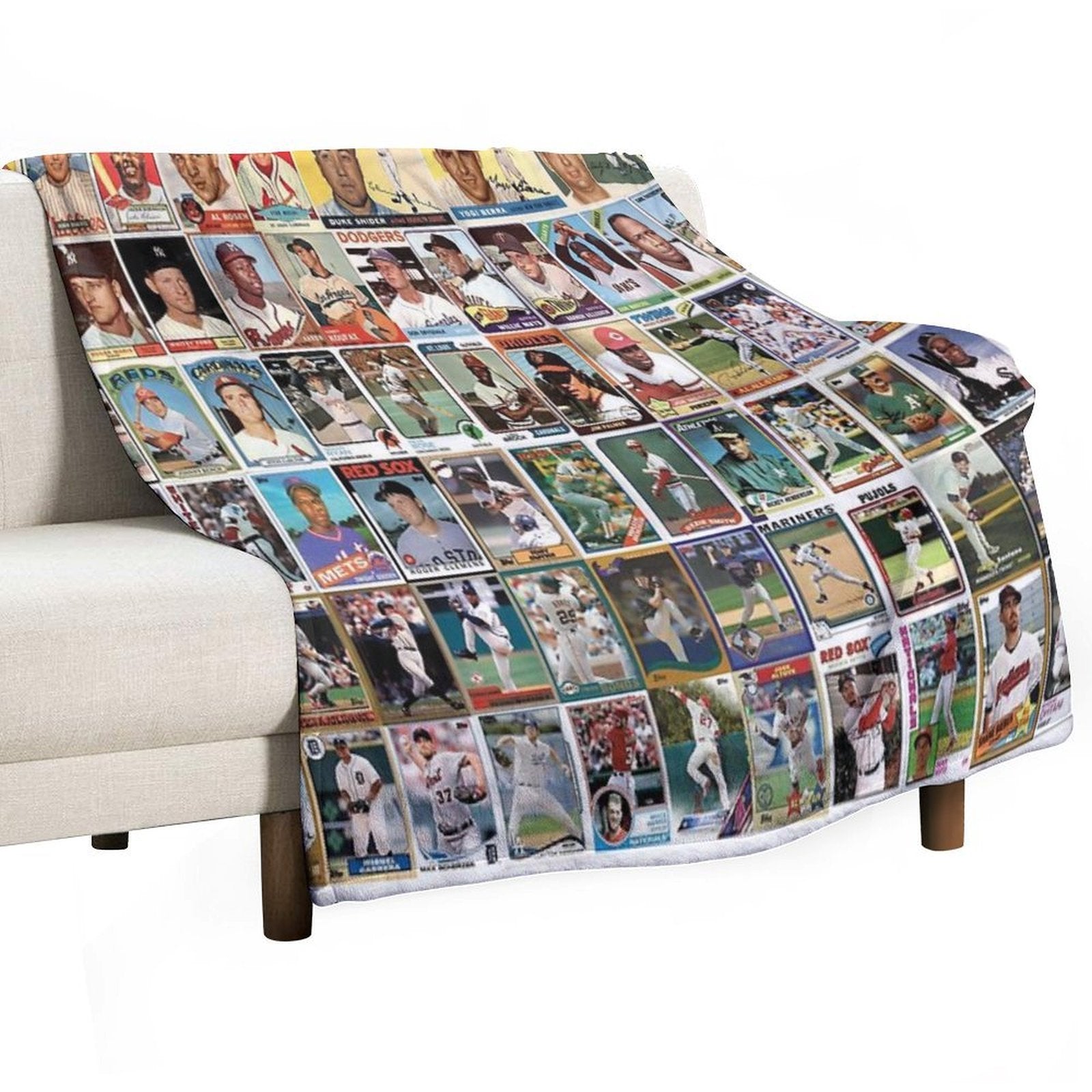 Baseball Through The Years Quick-dry Throw Blanket