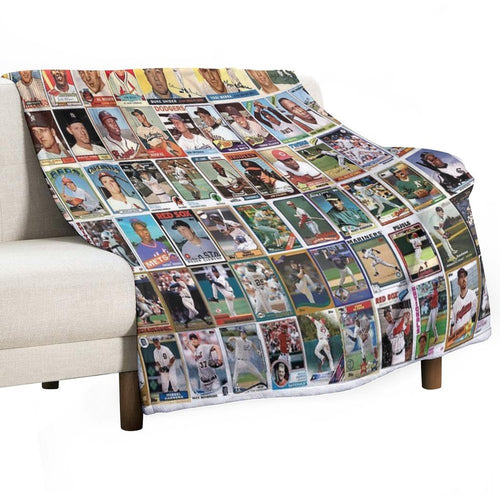 Baseball Through The Years Quick-dry Throw Blanket