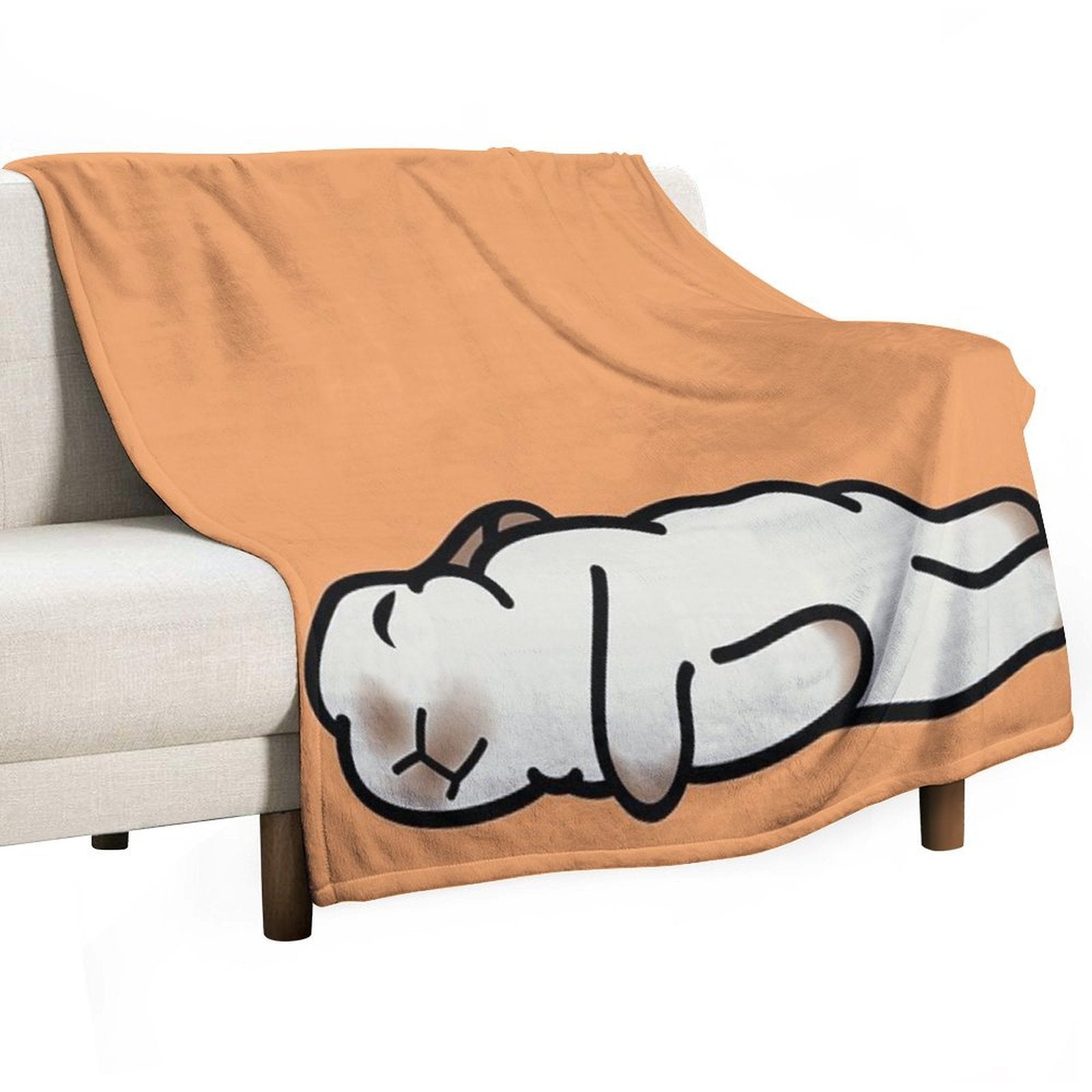 Sleeping Bunny Comfort Throw Blanket