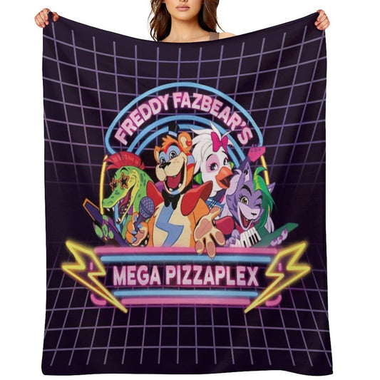 FNAF Security Breach Quick-dry Throw Blanket