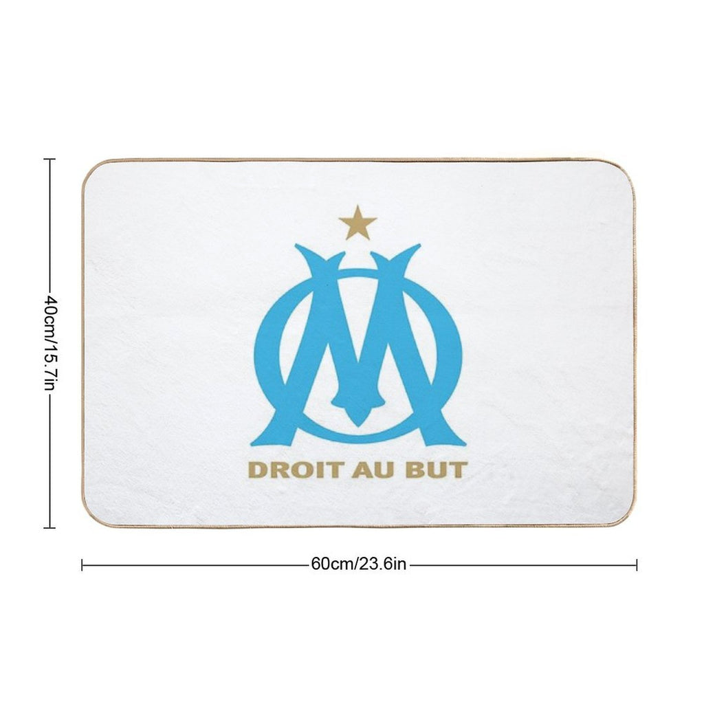 OLYPIC OF MARSEILLE.  Easy Maintenance Bath Mat