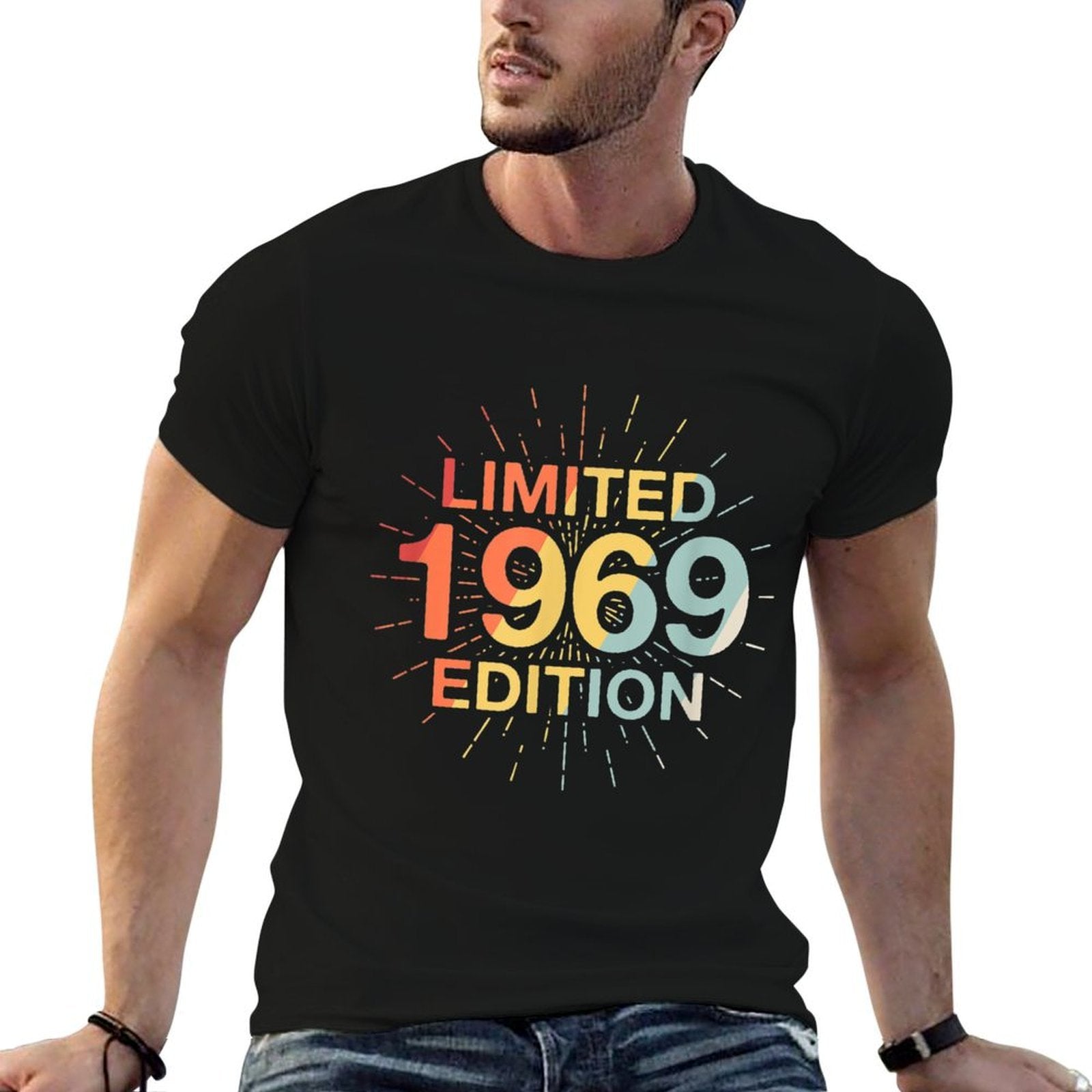 Limited Edition 1969 50th Birthday  Vintage-inspired T-Shirt