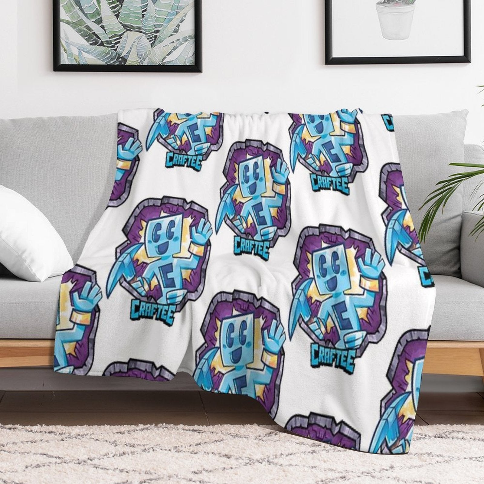 Craftee Gift-ready Throw Blanket