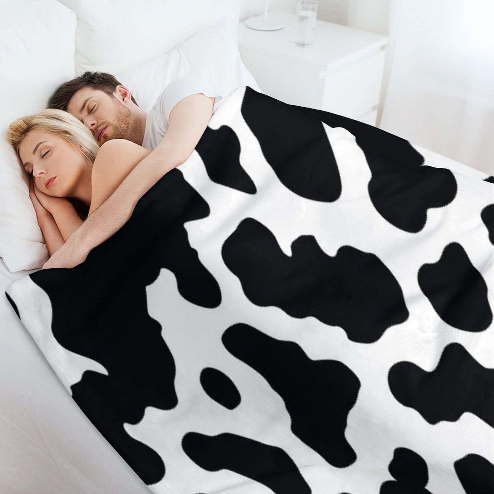 Cow Pattern Quick-dry Throw Blanket