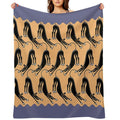 Bowdown Hound Plush Throw Blanket