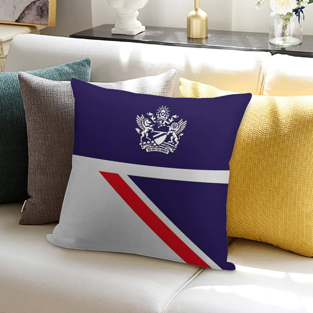 British Airways Landor Design Soft Easy Maintenance Throw Pillow
