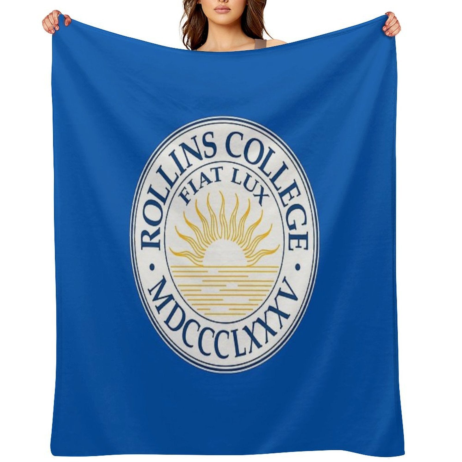 Rollins College Gift-ready Throw Blanket