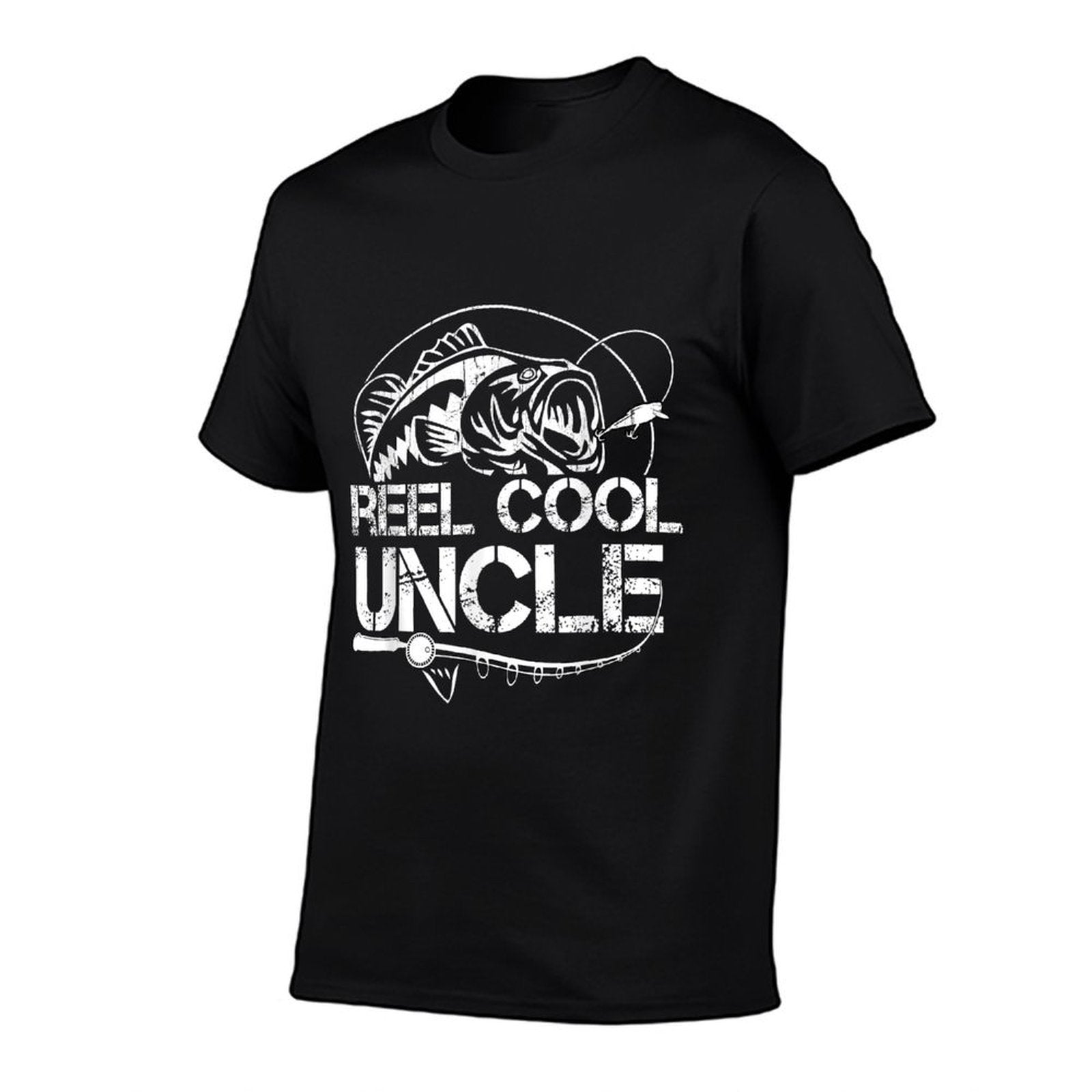 Reel Cool Uncle Fishing Daddy Fathers Day Dad Gifts For Men  Wrinkle-resistant T-Shirt
