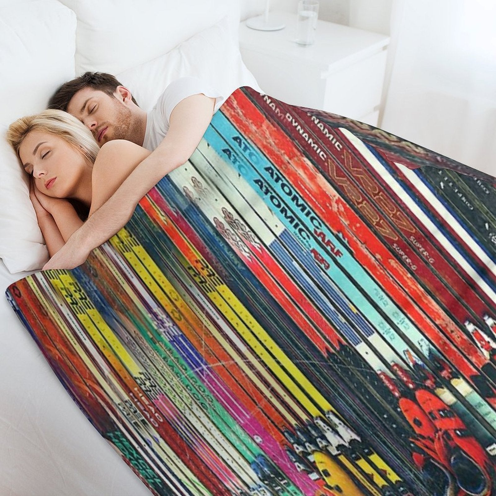 Ski Sun Valley Comfort Throw Blanket